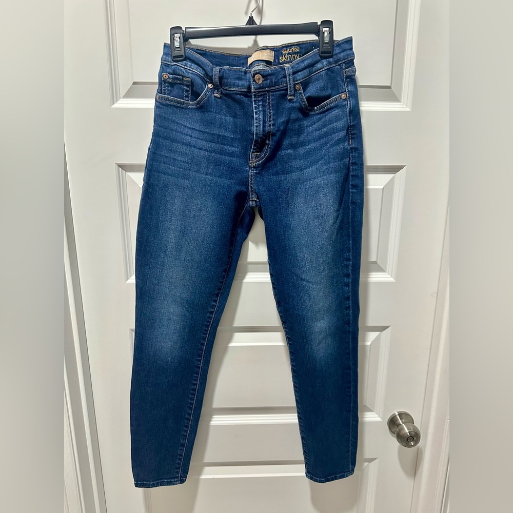 7 For All Mankind The Ankle Skinny Fit Jean Sz 31